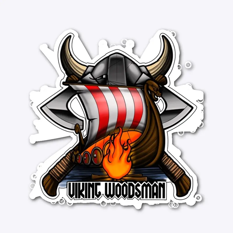 Viking Longship Sticker